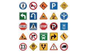 Tải bộ biển báo giao thông vector đầy đủ định dạng AI, PNG, SVG, CDR, EPS miễn phí
