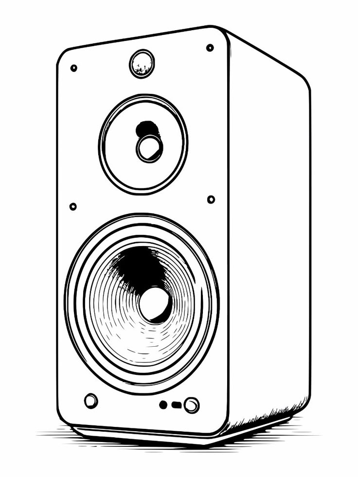 cái loa vector