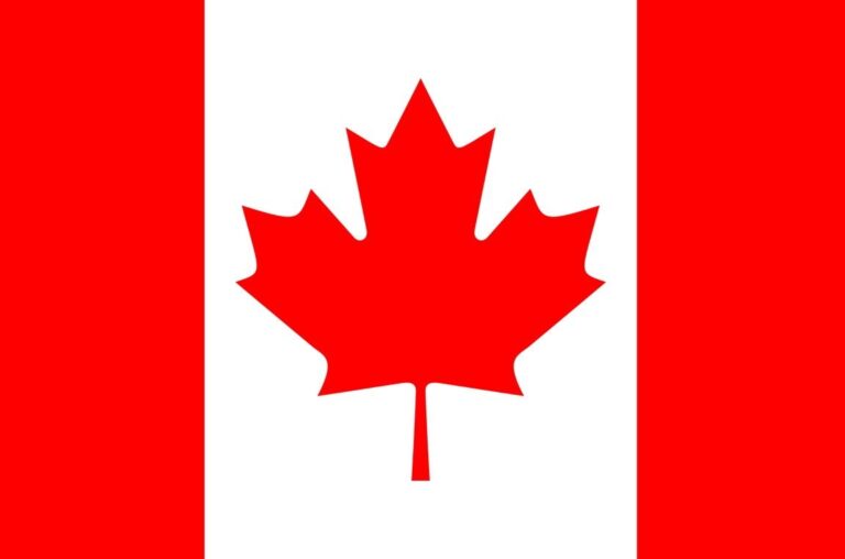 cờ canada vector