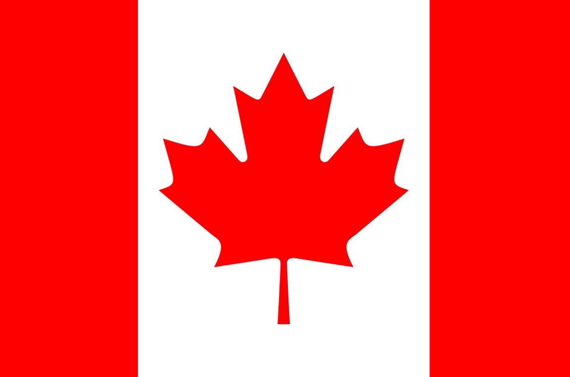 cờ canada vector