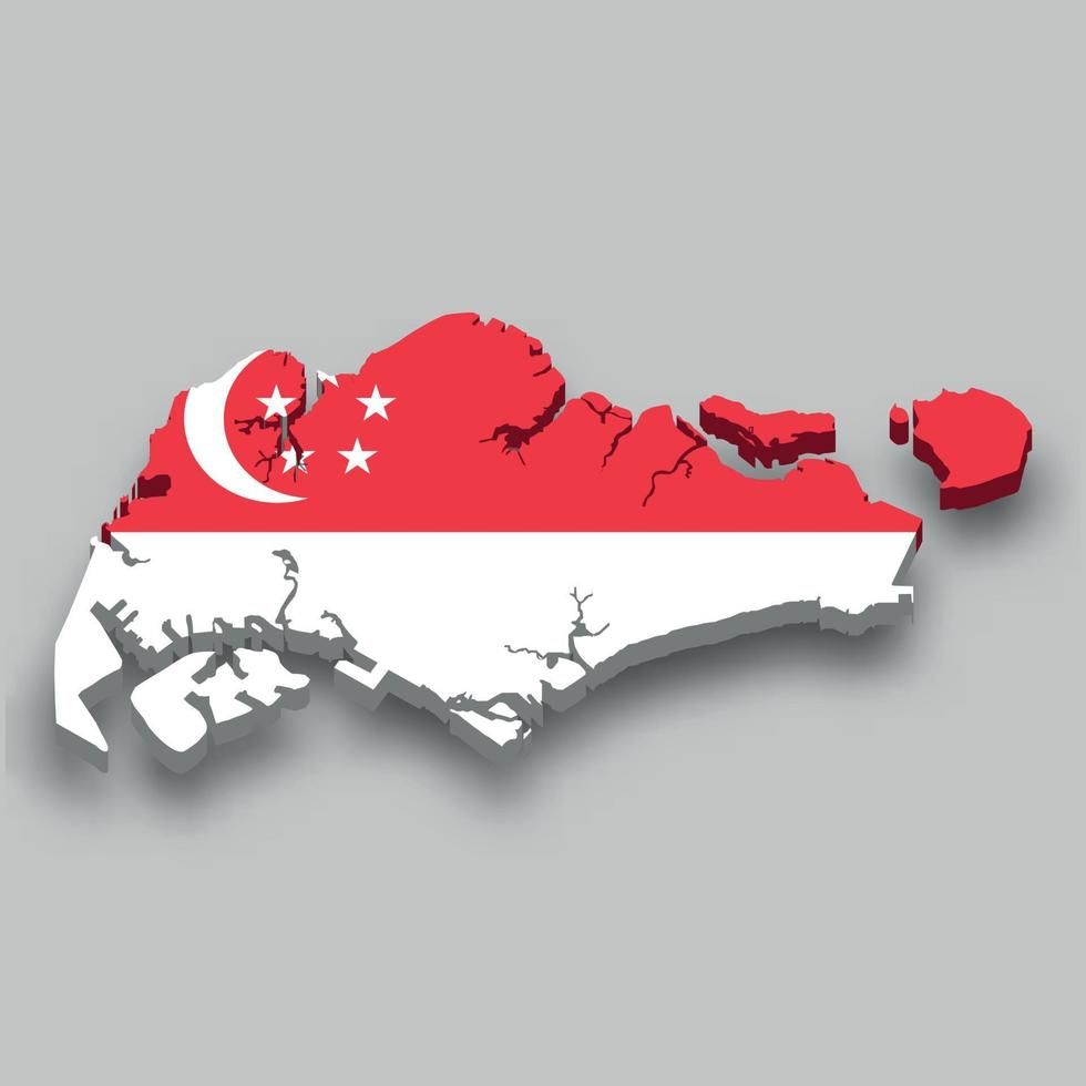 Cờ và địa ly Singapore