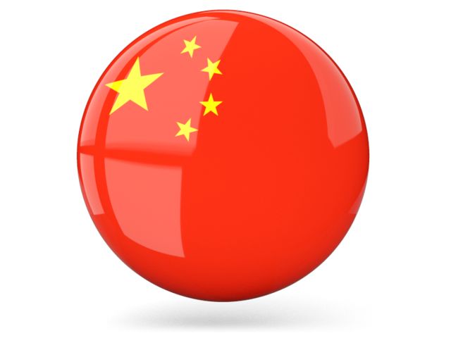 Cờ Trung Quốc khung tròn