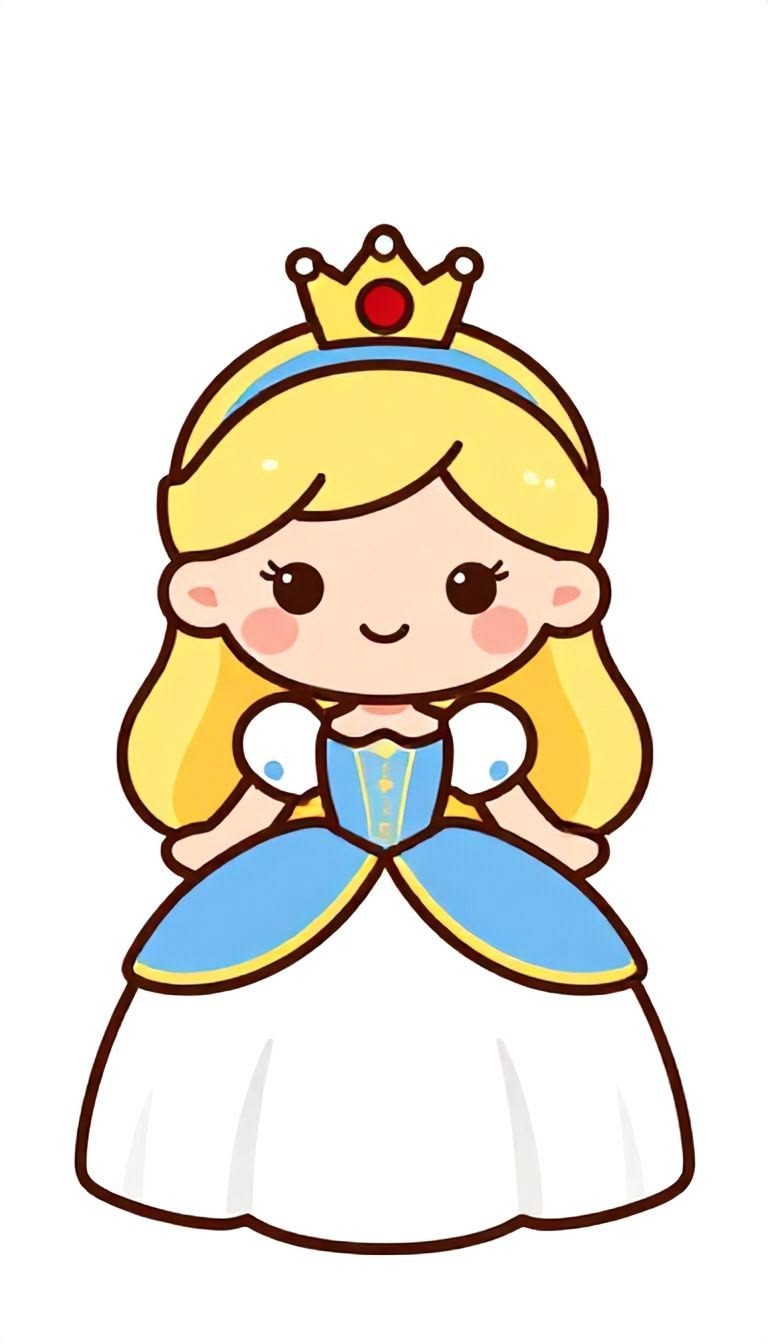 công chúa vector