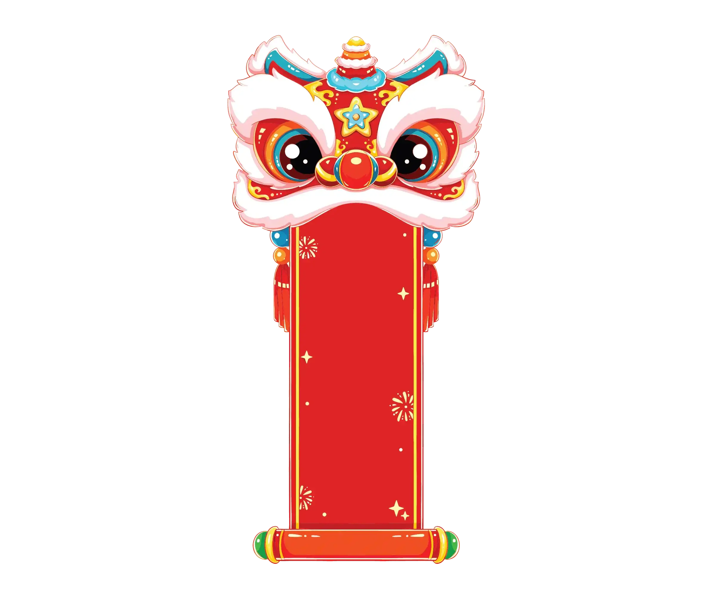 Mẫu đầu lân đẹp 07