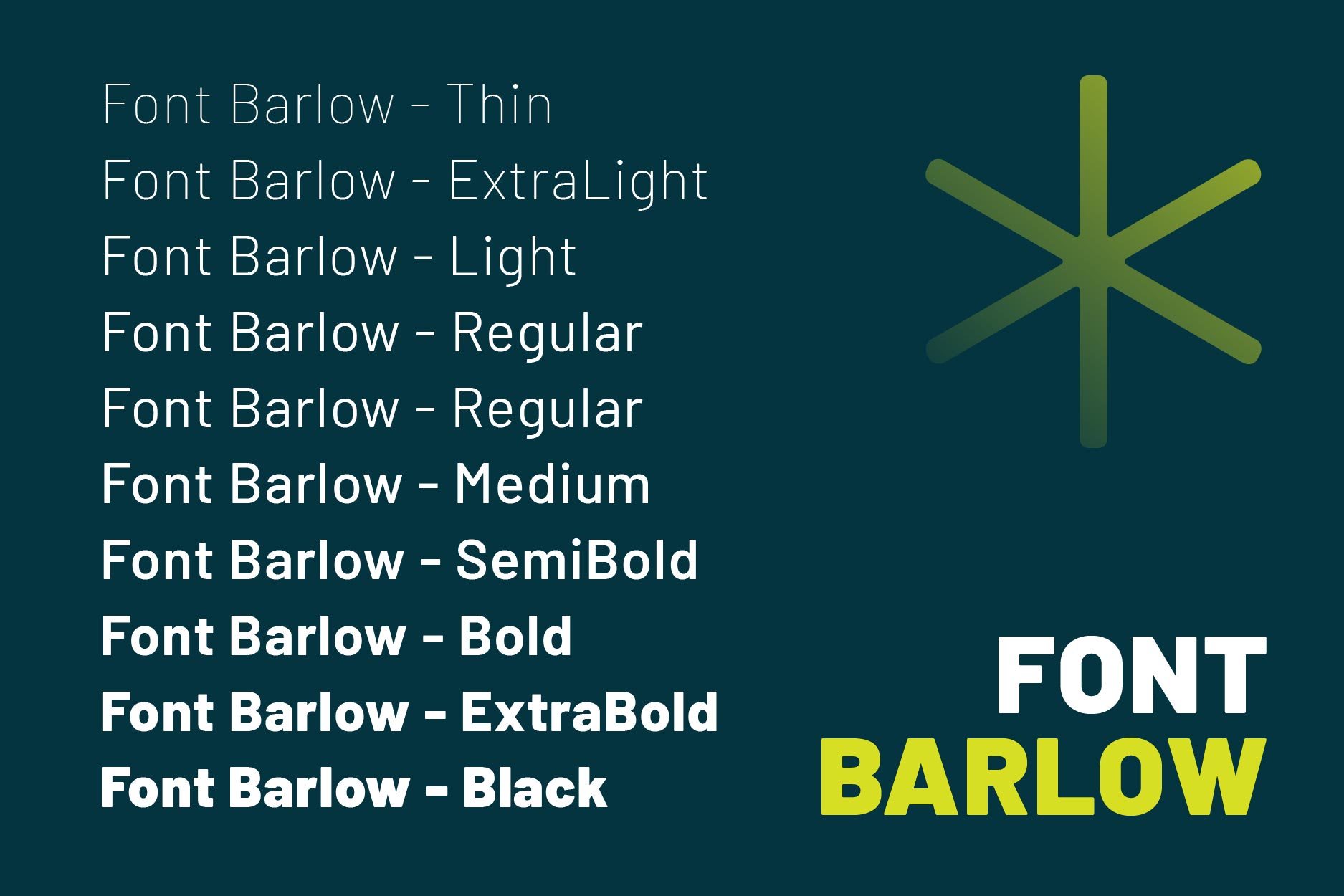 Font Barlow bold Việt hóa