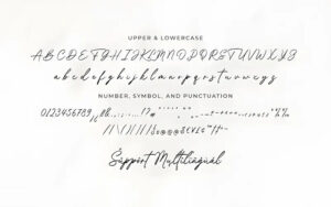 font chữ kéo dài