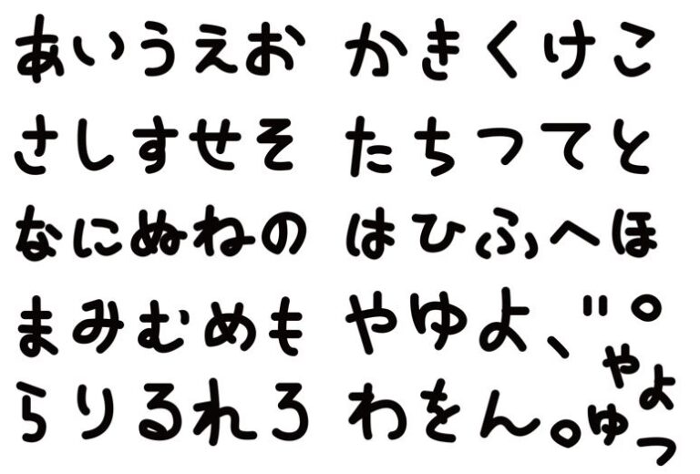 font chữ nhật bản