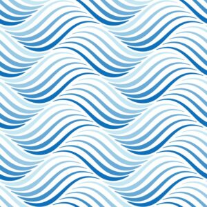 hoa văn sóng nước vector