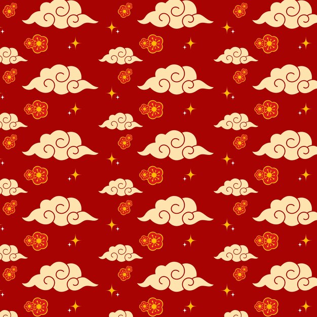Mẫu hoa văn Tết 03
