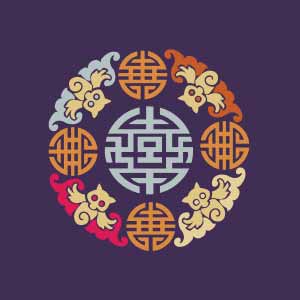 hoa văn triều nguyễn vector