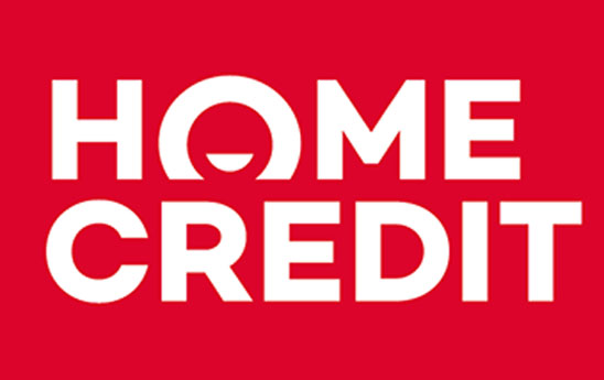 Logo Home Credit chữ trắng