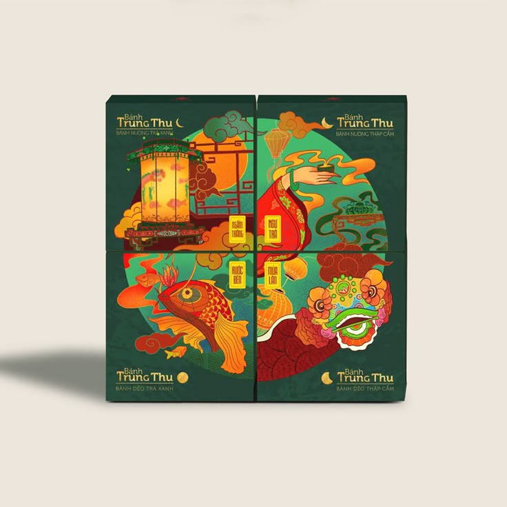 Hộp bánh trung thu đẹp