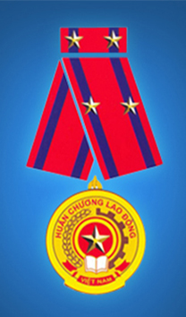 huân chương lao dong hang 2 vector