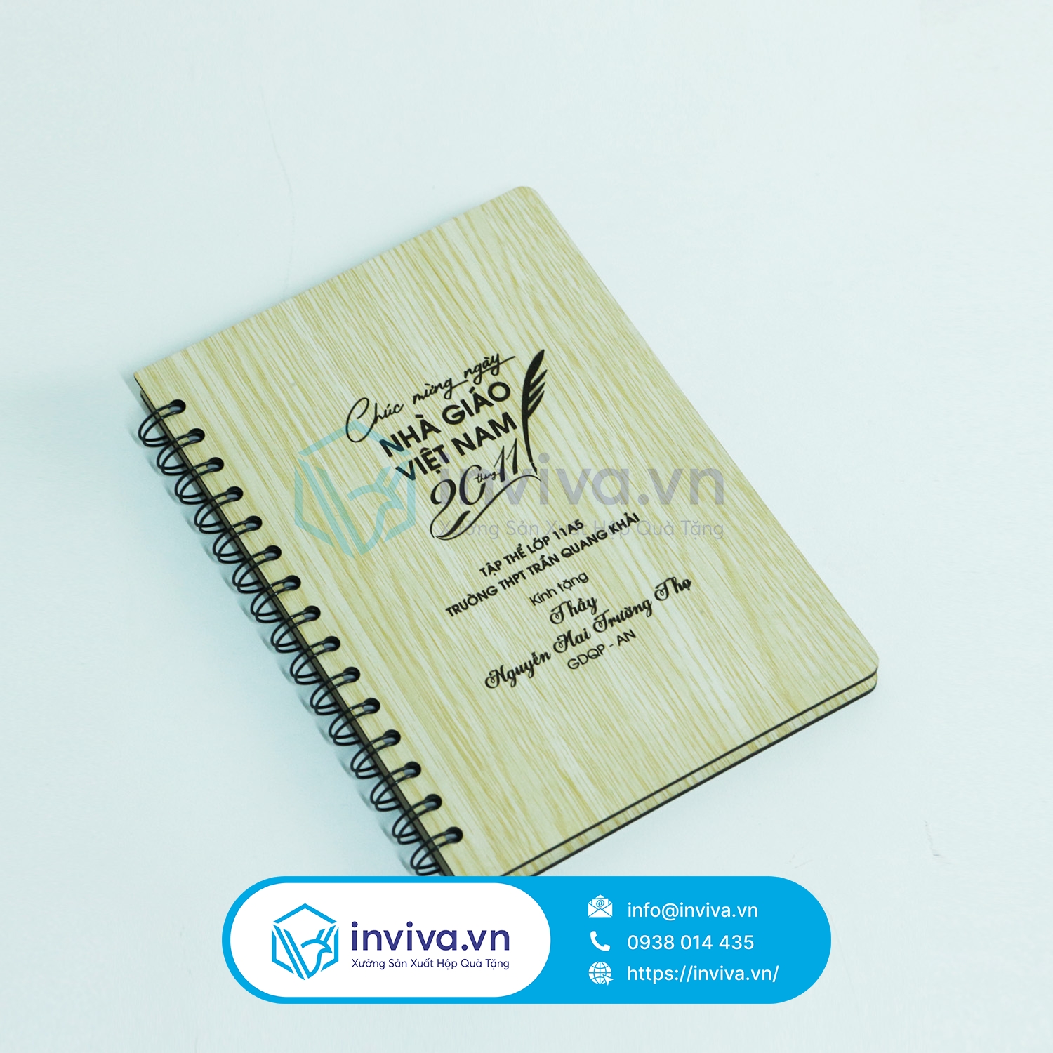 Xưởng khắc quà tặng theo yêu cầu giá rẻ tại TP.HCM - inviva.vn