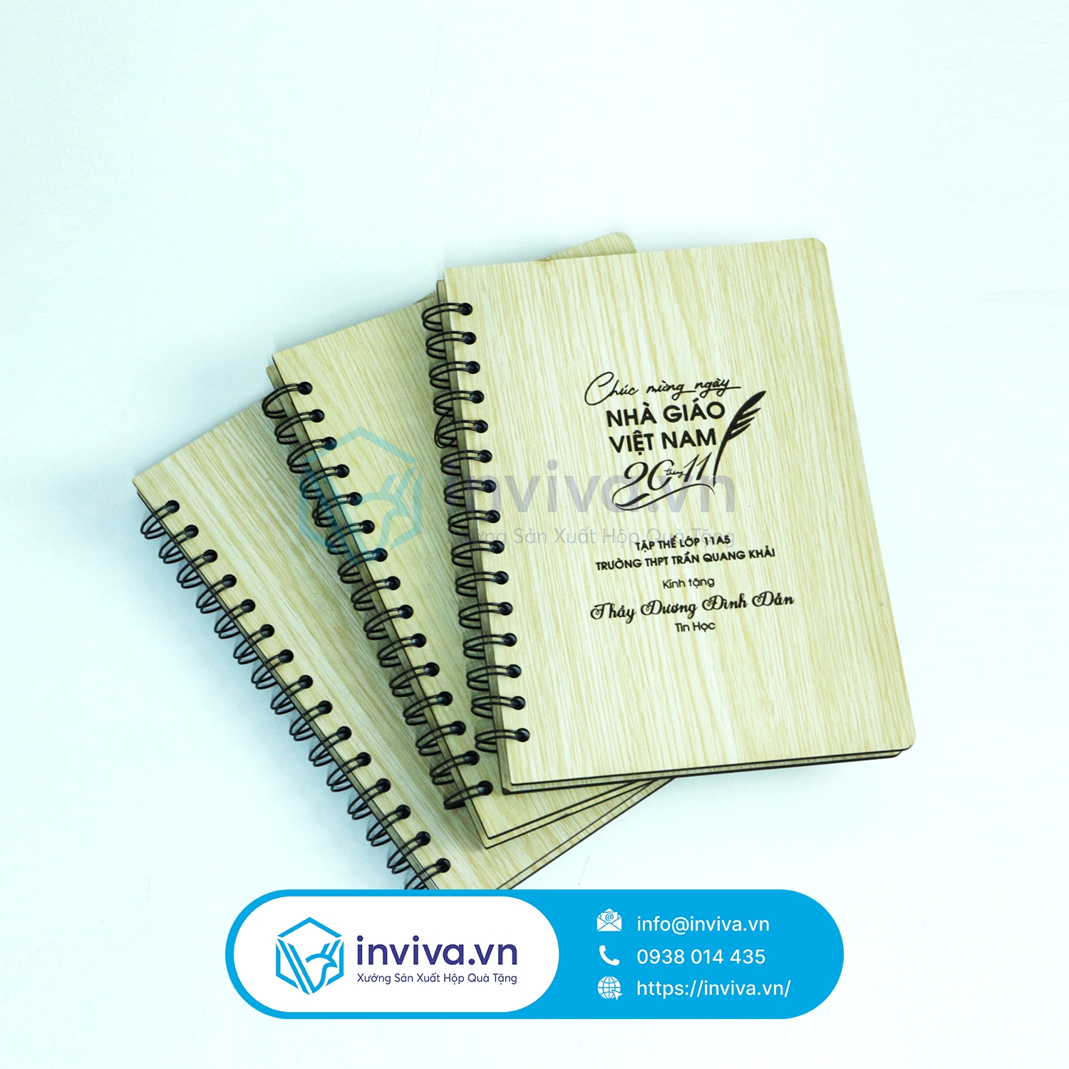 Xưởng khắc quà tặng theo yêu cầu giá rẻ tại TP.HCM - inviva.vn