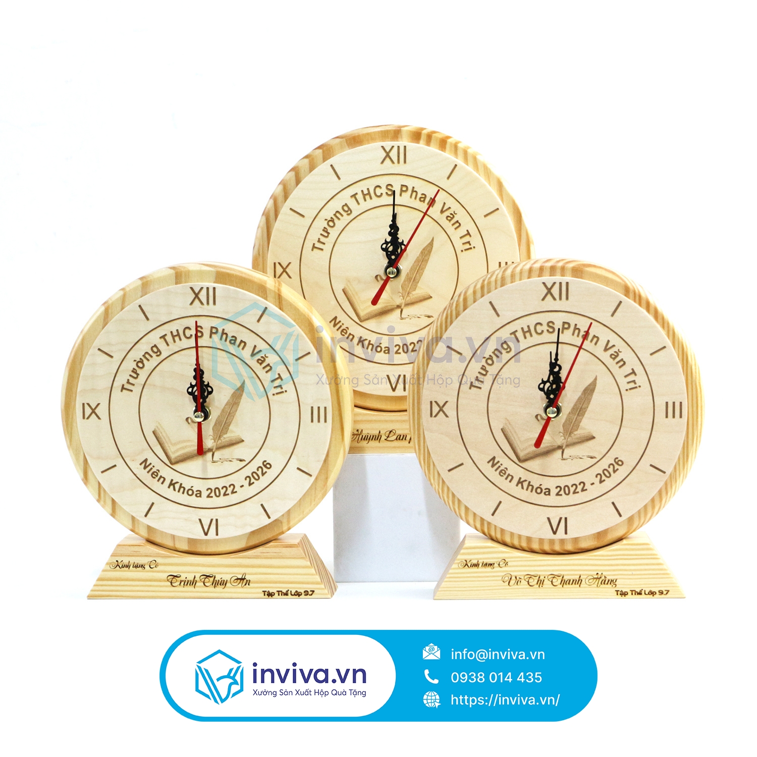 Xưởng khắc quà tặng theo yêu cầu giá rẻ tại TP.HCM - inviva.vn