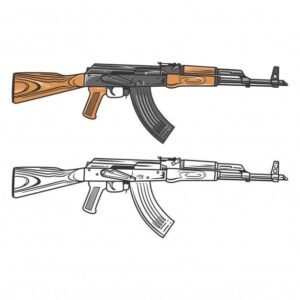 khẩu súng vector
