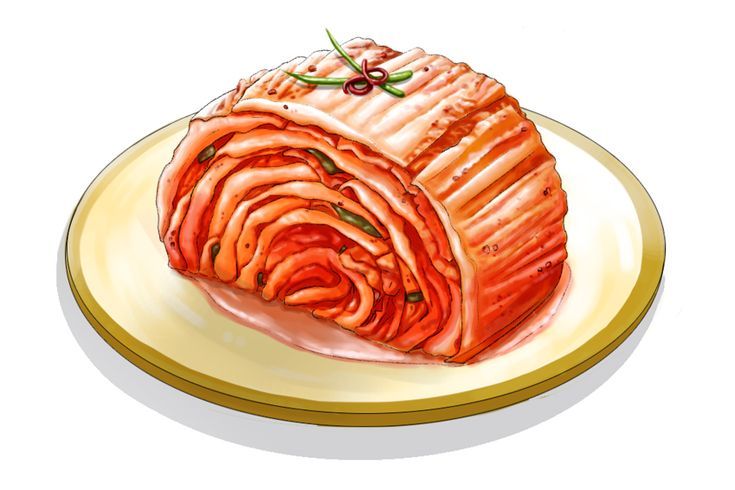 Kim chi muối bắt mắt