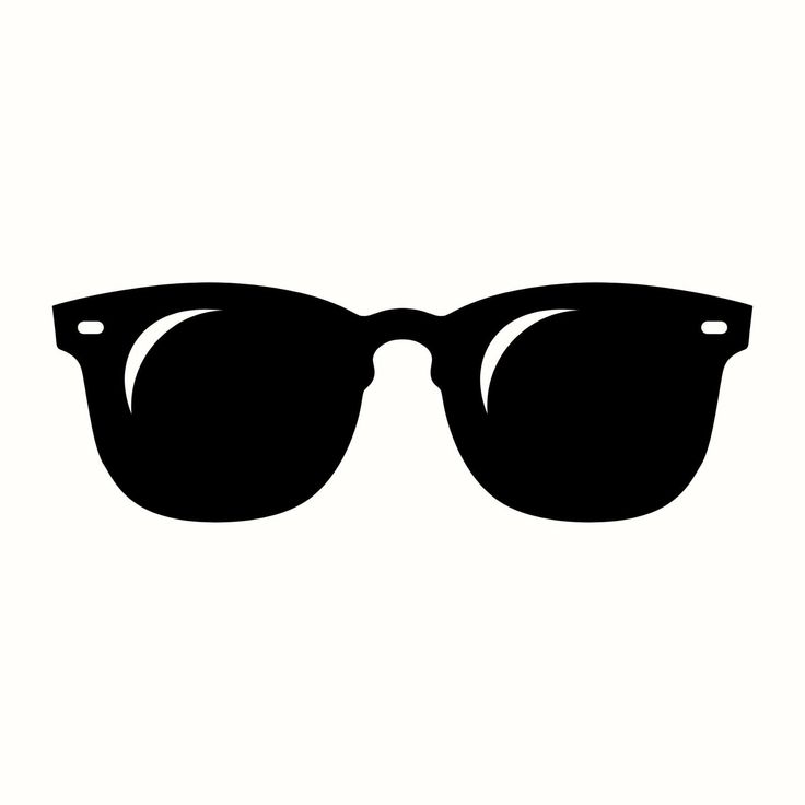 kính râm vector