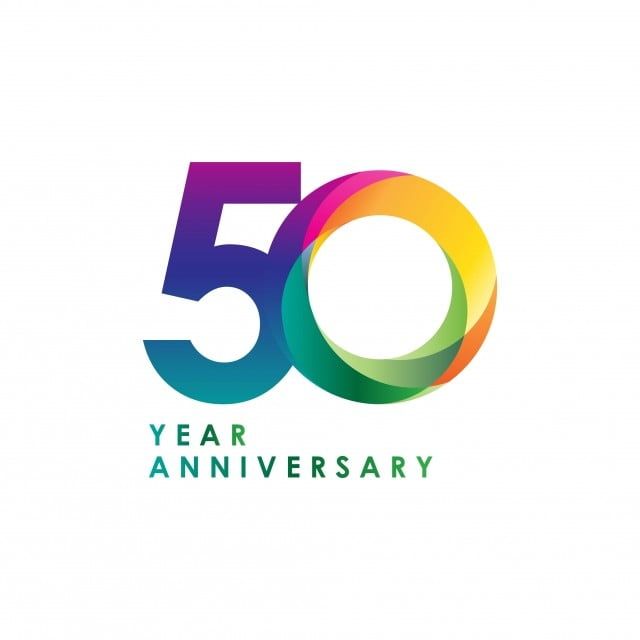 logo 50 năm vector