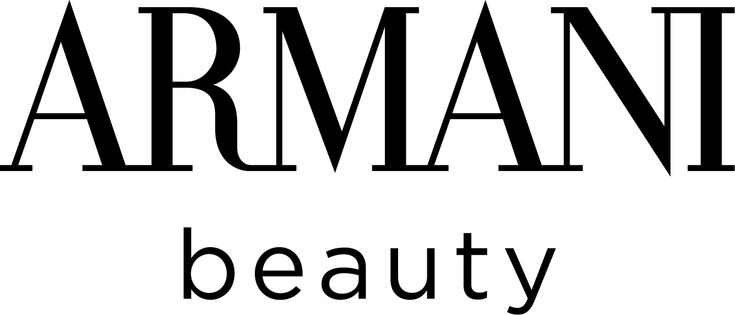 Armani beauty logo vector
