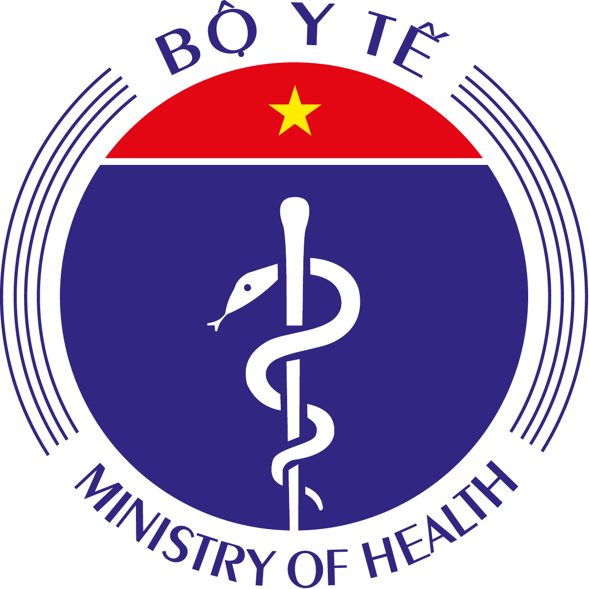 logo bộ y tế vector