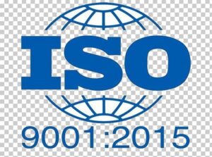 logo iso 9001 2015 vector
