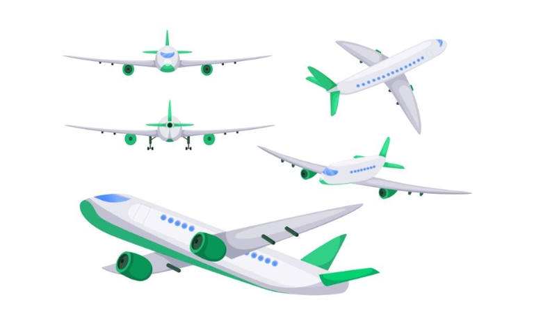 Tải 20+ mẫu máy bay vector PNG, AI, CDR, EPS, SVG chuẩn sắc nét