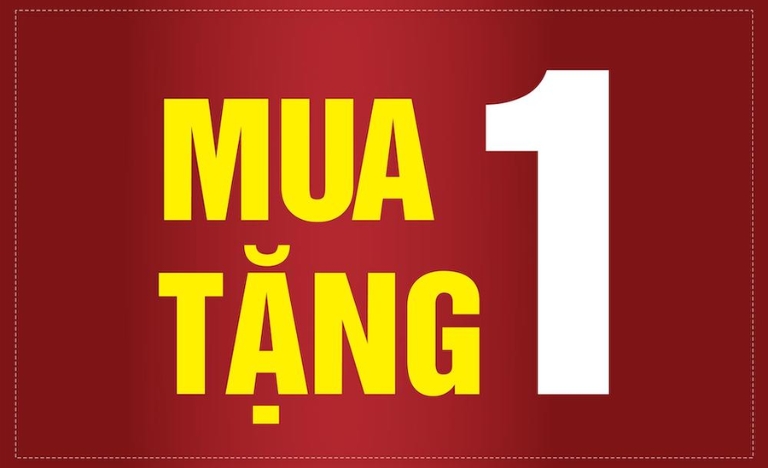 Tải 20+ mẫu mua 1 tặng 1 vector chuẩn sắc nét cho thiết kế khuyến mãi (AI, PNG, SVG, CDR, EPS)