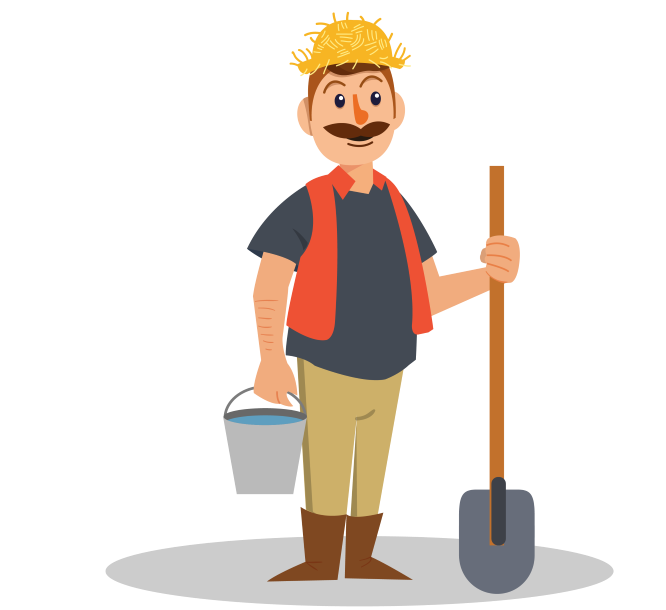 Mẫu nông dân mộc mạc 06
