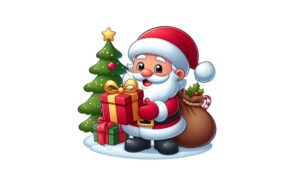 Tải 20+ mẫu ông già Noel vector định dạng AI, PNG, SVG, CDR, EPS chuẩn sắc nét