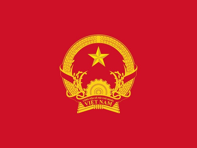 quốc huy việt nam vector