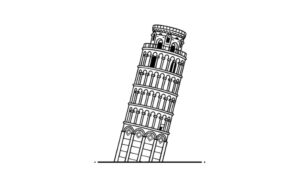 Tải 20+ mẫu tháp nghiêng Pisa vector đầy đủ định dạng AI, PNG, SVG, CDR, EPS