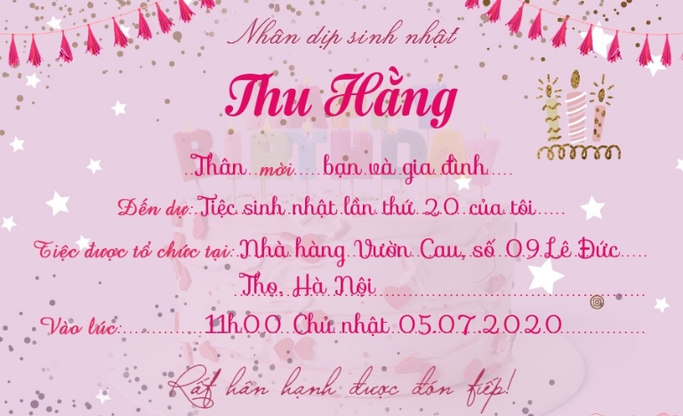Tải 15+ mẫu thiệp mời sinh nhật vector đầy đủ định dạng AI, PSD, CDR, EPS, PNG, SVG
