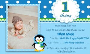 Tải 20+ mẫu thiệp đầy tháng vector đầy đủ định dạng AI, CDR, PNG, EPS, SVG