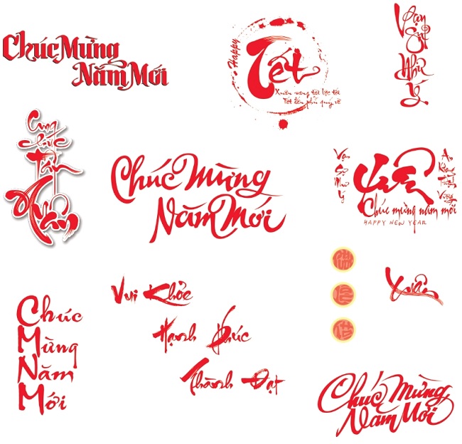 Mẫu thư pháp nghệ thuật 07