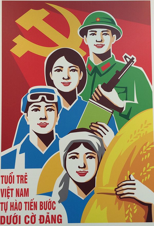tranh cổ động vector