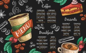 Tải 15+ mẫu vector menu cafe chuẩn sắc nét - Định dạng AI, EPS, PNG, CDR, SVG