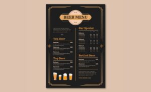 Tải 20+ mẫu vector menu quán nhậu đầy đủ định dạng AI, PNG, SVG, CDR, EPS miễn phí