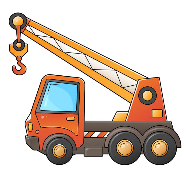 Mẫu thiết kế xe cẩu chuẩn sắc nét 03