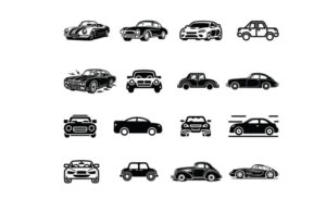 Tải 20+ mẫu xe hơi vector chuẩn sắc nét - Định dạng AI, PNG, SVG, CDR, EPS