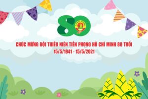 background đội viên
