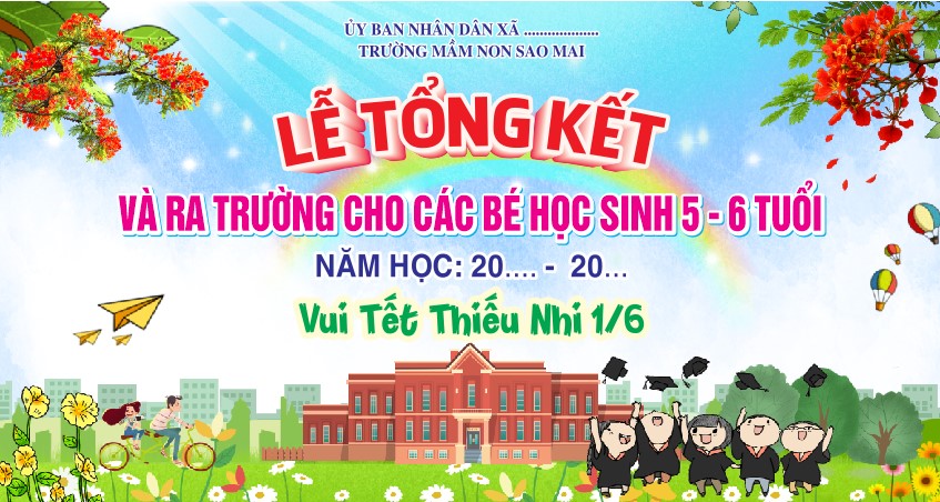 Background gặp mặt chia tay học sinh cuối cấp