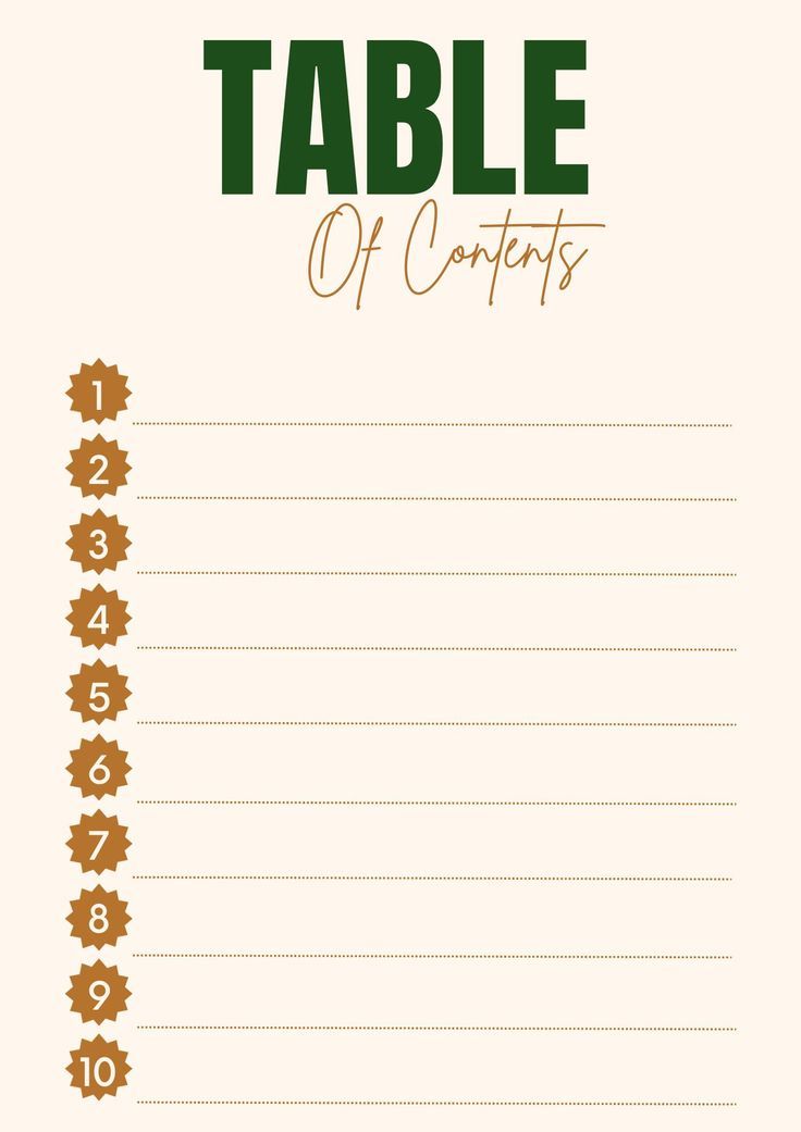 background mục lục