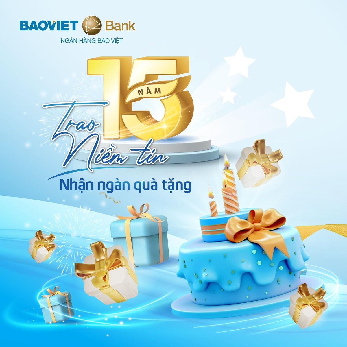 Background sinh nhật ngân hàng