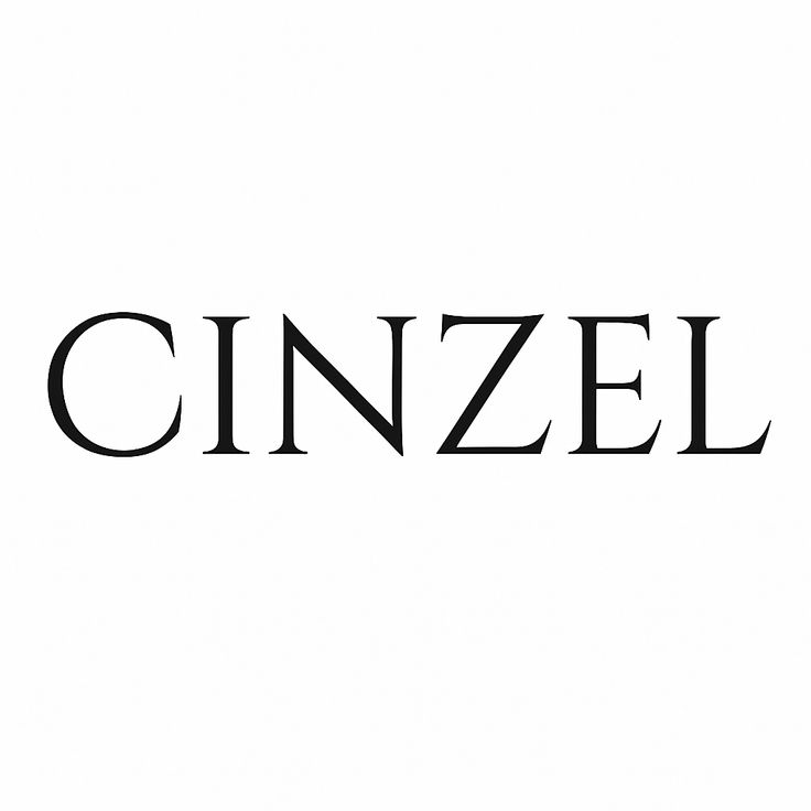 cinzel font