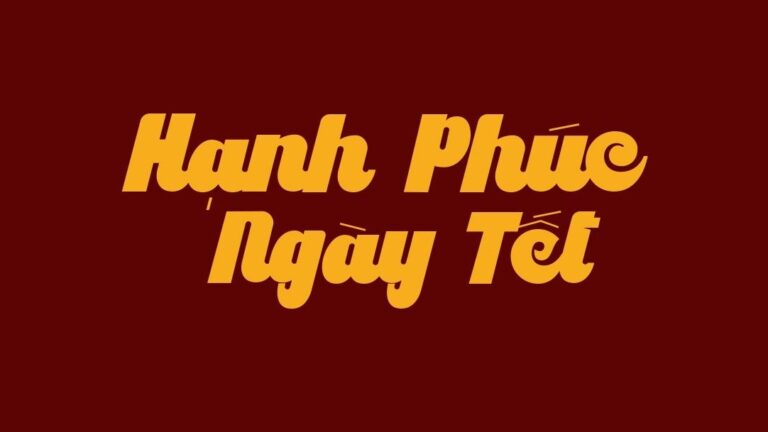 font chữ tết