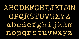 Font chữ đánh máy đẹp 04