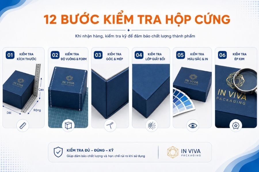 06 bước đầu để kiểm tra tổng quan chất lượng của hộp giấy cứng cao cấp 06 bước đầu để kiểm tra tổng quan chất lượng của hộp giấy cứng cao cấp